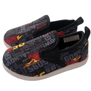 Disney Pixar Cars Slip-on Toddler Sneakers Sz 6
